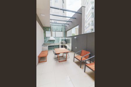 Apartamento para alugar com 26m², 1 quarto e sem vaga Apartamento para alugar com 26m², 1 quarto e sem vagaÁrea comum - Churrasqueira