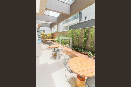 Apartamento para alugar com 26m², 1 quarto e sem vaga Apartamento para alugar com 26m², 1 quarto e sem vagaÁrea comum - Churrasqueira