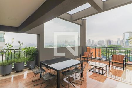 Apartamento para alugar com 26m², 1 quarto e sem vaga Apartamento para alugar com 26m², 1 quarto e sem vagaÁrea comum - Churrasqueira