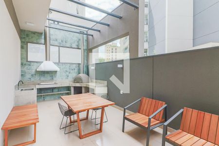 Apartamento para alugar com 26m², 1 quarto e sem vaga Apartamento para alugar com 26m², 1 quarto e sem vagaÁrea comum - Churrasqueira