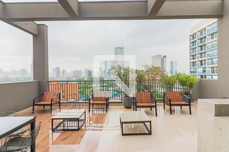Apartamento para alugar com 26m², 1 quarto e sem vaga Apartamento para alugar com 26m², 1 quarto e sem vagaÁrea comum - Churrasqueira