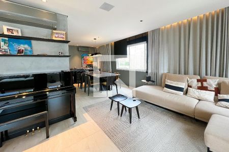 Apartamento à venda com 137m², 3 quartos e 2 vagasSala