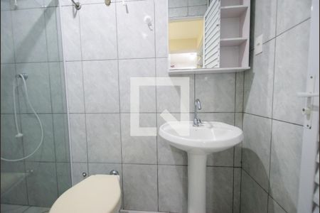 Banheiro de kitnet/studio para alugar com 1 quarto, 20m² em Vila São José (ipiranga), São Paulo