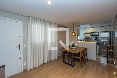 Sala de apartamento à venda com 2 quartos, 50m² em Salgado Filho, Belo Horizonte