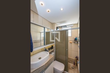 Banheiro Social de apartamento à venda com 2 quartos, 50m² em Salgado Filho, Belo Horizonte