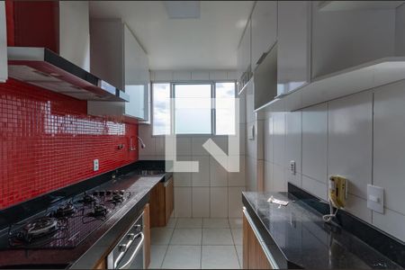 Cozinha de apartamento para alugar com 2 quartos, 68m² em Castelo, Belo Horizonte
