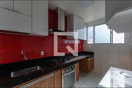 Cozinha de apartamento para alugar com 2 quartos, 68m² em Castelo, Belo Horizonte