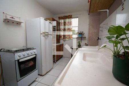 Cozinha  de apartamento para alugar com 2 quartos, 55m² em São Miguel, São Leopoldo