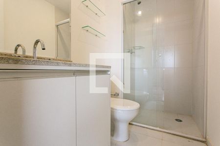 Banheiro de kitnet/studio para alugar com 1 quarto, 25m² em Vila Zilda, São Paulo