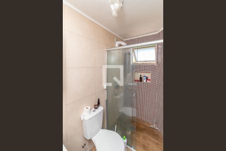 Banheiro de apartamento à venda com 1 quarto, 48m² em Agronomia, Porto Alegre