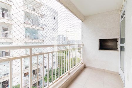 Varanda Gourmet de apartamento à venda com 2 quartos, 61m² em Vila Isa, São Paulo