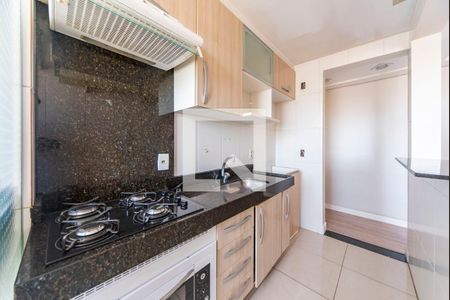 Cozinha  de apartamento para alugar com 2 quartos, 45m² em Parque São Vicente, Mauá