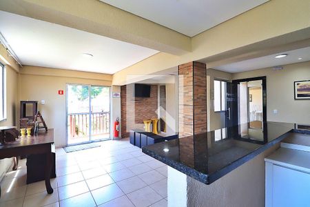 Área comum - Churrasqueira de apartamento para alugar com 2 quartos, 45m² em Parque São Vicente, Mauá