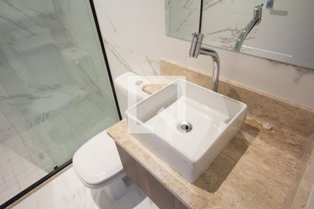 Studio para alugar com 18m², 1 quarto e sem vaga Studio para alugar com 18m², 1 quarto e sem vagaBanheiro