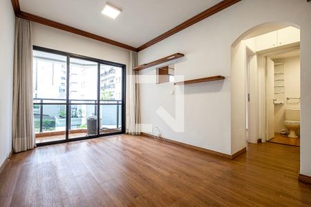 Sala de apartamento para alugar com 1 quarto, 45m² em Jardim Paulista, São Paulo