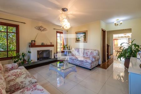 Sala de casa de condomínio para alugar com 4 quartos, 480m² em Alphaville, Santana de Parnaíba