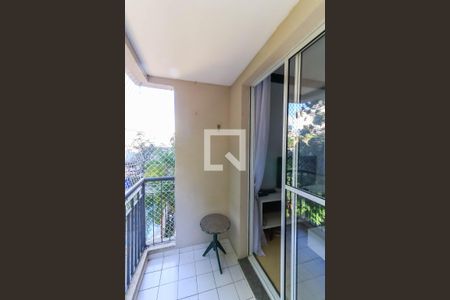 Sacada da Sala de apartamento para alugar com 2 quartos, 65m² em Vila Andrade, São Paulo