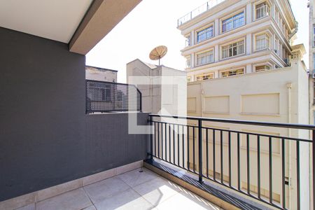 Sacada de kitnet/studio para alugar com 1 quarto, 41m² em Bela Vista, São Paulo