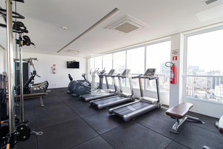 Studio para alugar com 41m², 1 quarto e sem vagaÁrea comum - Academia