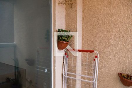 Varanda da Sala de apartamento à venda com 2 quartos, 51m² em Vila Eldizia, Santo André