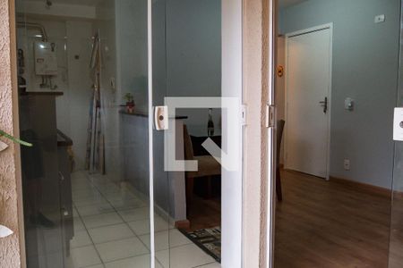 Varanda da Sala de apartamento à venda com 2 quartos, 51m² em Vila Eldizia, Santo André