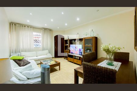 Sala - Sala de Jantar  de casa à venda com 3 quartos, 161m² em Parque Oratorio, Santo André