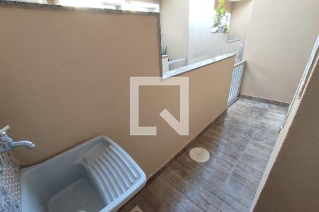 Área de Serviço e Varanda de casa para alugar com 1 quarto, 45m² em Taquara, Rio de Janeiro