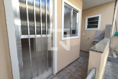 Varanda de casa para alugar com 1 quarto, 45m² em Taquara, Rio de Janeiro