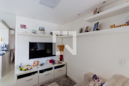 Sala de apartamento para alugar com 2 quartos, 50m² em Vila Palmares, Santo André