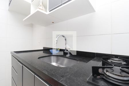 Apartamento à venda com 51m², 2 quartos e 1 vagaDetalhe da cozinha