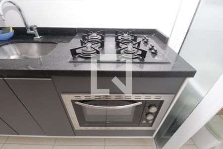 Apartamento à venda com 51m², 2 quartos e 1 vagaDetalhe da cozinha