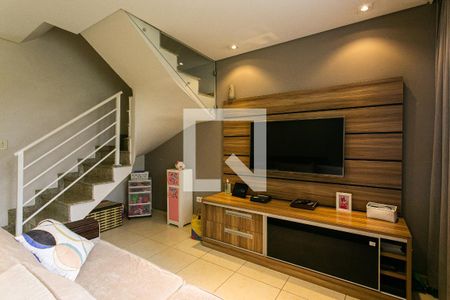 Sala de casa de condomínio à venda com 3 quartos, 130m² em Tatuapé, São Paulo