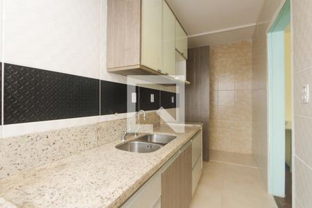 Cozinha de apartamento à venda com 1 quarto, 38m² em Bom Jesus, Porto Alegre