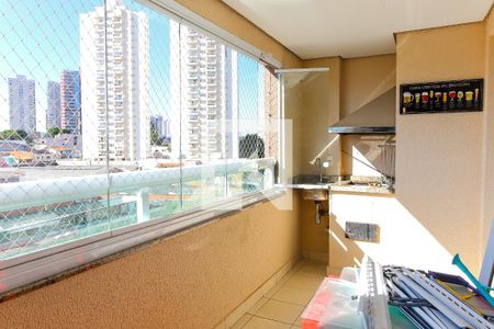 Varanda Gourmet de apartamento para alugar com 2 quartos, 77m² em Campestre, Santo André