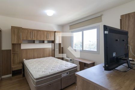 Quarto da suíte de apartamento à venda com 1 quarto, 47m² em Botafogo, Campinas