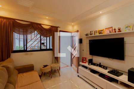 Sala de casa à venda com 3 quartos, 101m² em Vila Camilópolis, Santo André