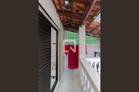 Varanda de casa à venda com 3 quartos, 101m² em Vila Camilópolis, Santo André