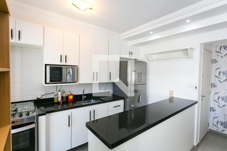 cozinha america de apartamento para alugar com 2 quartos, 67m² em Vila Andrade, São Paulo