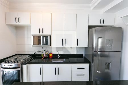 cozinha america de apartamento para alugar com 2 quartos, 67m² em Vila Andrade, São Paulo