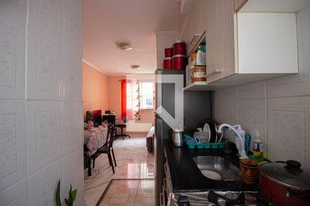 Apartamento à venda com 38m², 2 quartos e 1 vagaCozinha-Lavanderia