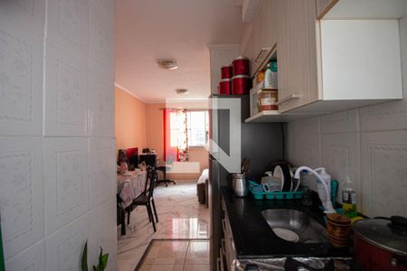 Apartamento à venda com 38m², 2 quartos e 1 vagaCozinha-Lavanderia