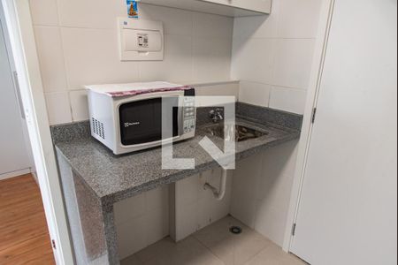 Cozinha de apartamento para alugar com 1 quarto, 26m² em Cambuci, São Paulo
