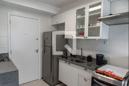 Cozinha de apartamento para alugar com 1 quarto, 26m² em Cambuci, São Paulo
