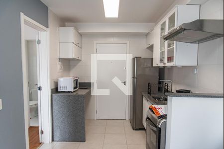 Cozinha de apartamento para alugar com 1 quarto, 26m² em Cambuci, São Paulo