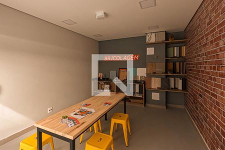 Apartamento para alugar com 36m², 2 quartos e 1 vaga Apartamento para alugar com 36m², 2 quartos e 1 vagaÁrea comum - Oficina