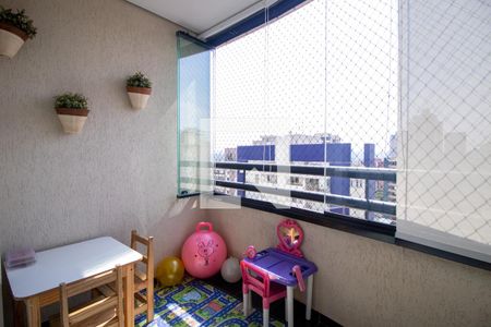 Varanda de apartamento à venda com 3 quartos, 80m² em Vila Mascote, São Paulo