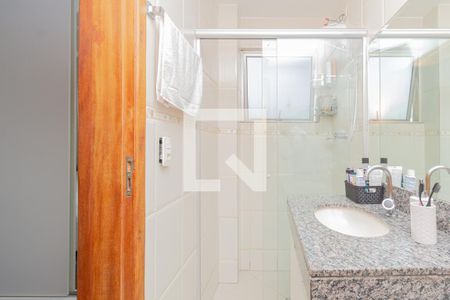Banheiro Suíte 2 de apartamento à venda com 3 quartos, 120m² em Palmares, Belo Horizonte