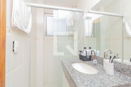 Banheiro Suíte 2 de apartamento à venda com 3 quartos, 120m² em Palmares, Belo Horizonte