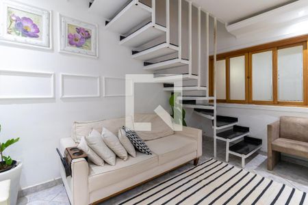 Sala de casa de condomínio para alugar com 3 quartos, 100m² em Vila Curuçá, São Paulo