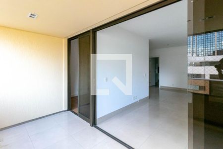 Varanda da Sala de apartamento à venda com 3 quartos, 108m² em Funcionários, Belo Horizonte